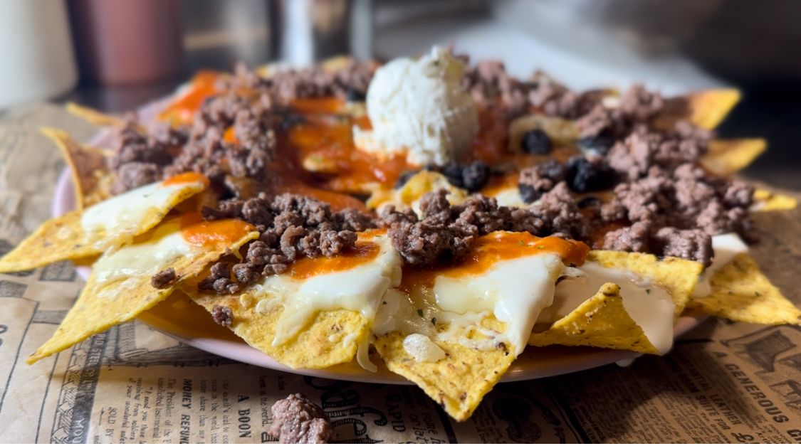 BEEF NACHOS