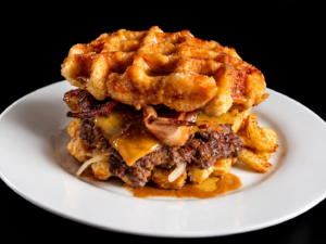MR. WAFFLE GALAXY BURGER