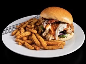 BURGER CHIKEN BBQ