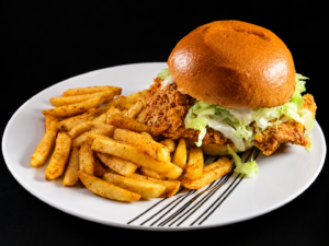 CRUNCHY CHICKEN BURGUER